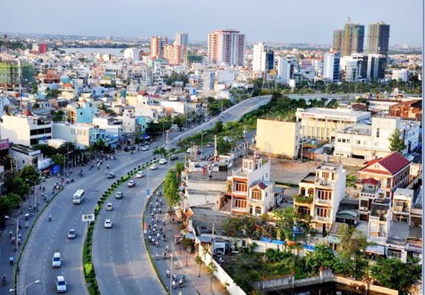 Binh Thanh district in the northeastern gateway of HCMC (Photo: SGGP)